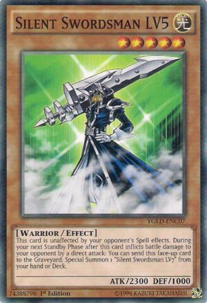 Silent Swordsman LV5 - King of Games: Yugi's Legendary Decks (YGLD) - Common