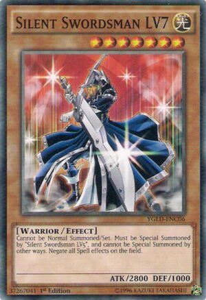 Silent Swordsman LV7 - King of Games: Yugi's Legendary Decks (YGLD) - Common