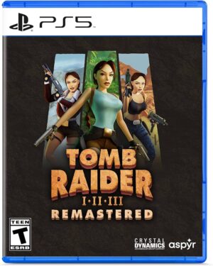 TOMB RAIDER 1-2-3 REMASTERED PS5 (SELLADO)