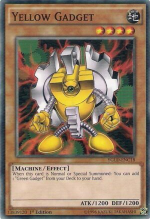 Yellow Gadget - King of Games: Yugi's Legendary Decks (YGLD) - Common