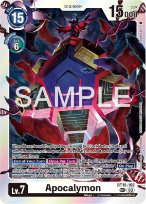 Apocalymon - Exceed Apocalypse (BT15-102 SEC)