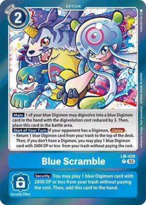 Blue Scramble - Special Limited Set (LM-028 P)