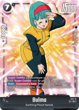 Bulma - FS12-15 - Starter Deck EX: The Beat of Ki (FS12-15 C)