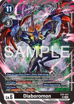 Diaboromon - Limited Card Pack -Another Knight- (EX6-043 SR)