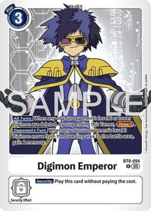 Digimon Emperor (Reprint) - Advanced Booster Digimon Generation (BT8-094 R)