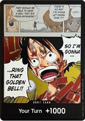 DON!! Card (Luffy) - Adventure on Kami's Island (OP15-EB04)