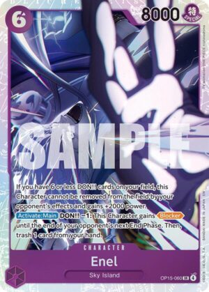 Enel (OP15-060) - Adventure on Kami's Island (OP15-060 SR)