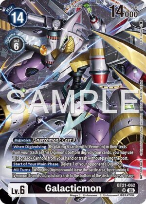 Galacticmon (2026 Dash Pack Campaign) (Alternate Art - Chinese) - World Convergence (BT21-062 SR)