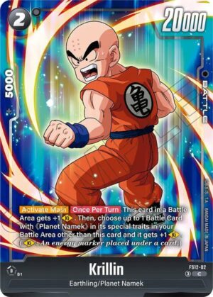 Krillin - FS12-02 - Starter Deck EX: The Beat of Ki (FS12-02 C)