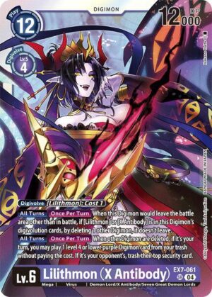 Lilithmon (X Antibody) - Digimon LIBERATOR (EX7-061 SR)