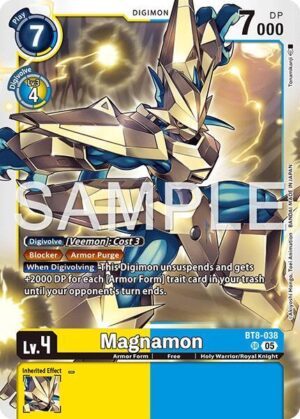 Magnamon (Reprint) - Advanced Booster Digimon Generation (BT8-038 SR)