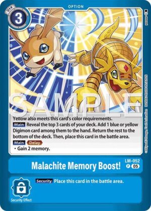 Malachite Memory Boost! - Limited Card Pack -Another Knight- (LM-052 P)