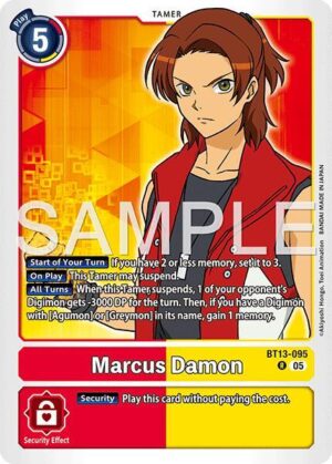 Marcus Damon - BT13-095 (Reprint) - Advanced Booster Digimon Generation (BT13-095 R)