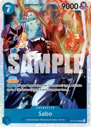 Sabo - Adventure on Kami's Island (OP15-046 SR)