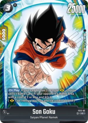 Son Goku - FS12-05 - Starter Deck EX: The Beat of Ki (FS12-05 C)