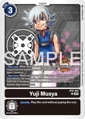 Yuji Musya (Reprint) - Advanced Booster Digimon Generation (BT8-092 R)