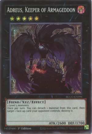 Adreus, Keeper of Armageddon - Battles of Legend: Glorious Gallery BLGG-EN096 - Secret Rare