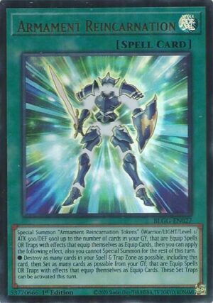 Armament Reincarnation - Battles of Legend: Glorious Gallery BLGG-EN027 - Ultra Rare