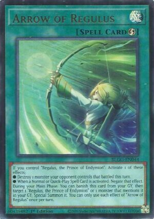 Arrow of Regulus - Battles of Legend: Glorious Gallery BLGG-EN044 - Ultra Rare