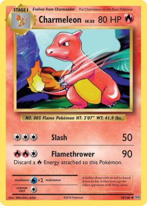 Charmeleon - XY - Evolutions (EVO) - 10/108 - Uncommon
