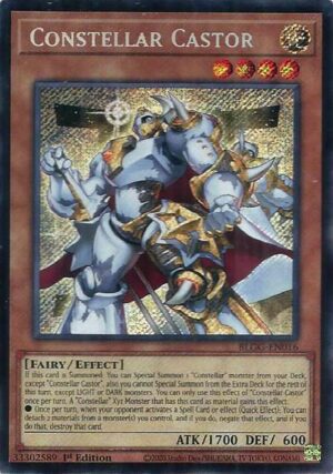 Constellar Castor - Battles of Legend: Glorious Gallery BLGG-EN016 - Secret Rare