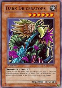 Dark Driceratops - Structure Deck: Dinosaur's Rage SD09-EN006 - Common