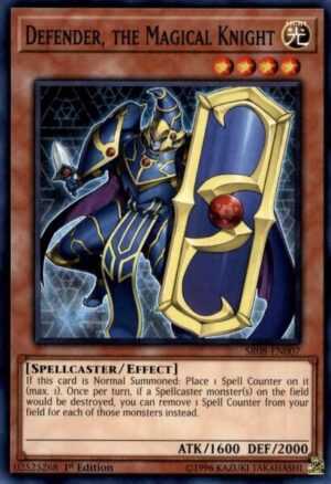 Defender, the Magical Knight - Structure Deck: Order of the Spellcasters SR08-EN007 - Common