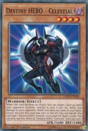 Destiny HERO - Celestial - Legendary Hero Decks LEHD-ENA05 - Common