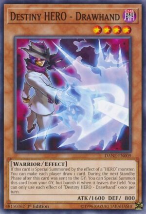 Destiny HERO - Drawhand - Dark Neostorm DANE-EN009 - Common