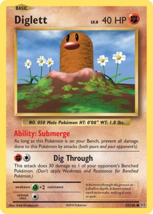 Diglett - XY - Evolutions (EVO) - 55/108 - Common