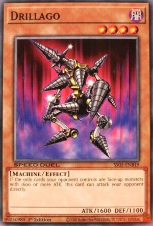 Drillago - Speed Duel Decks: Twisted Nightmares SS05-ENB19 - Common