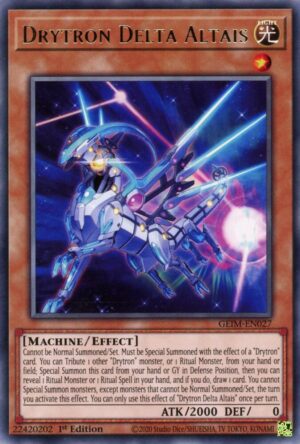 Drytron Delta Altais - Genesis Impact GEIM-EN027 - Rare