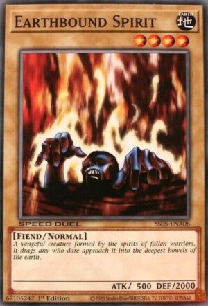 Earthbound Spirit - Speed Duel Decks: Twisted Nightmares SS05-ENA08 - Common