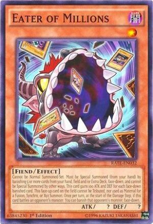Eater of Millions - Raging Tempest RATE-EN032 - Common