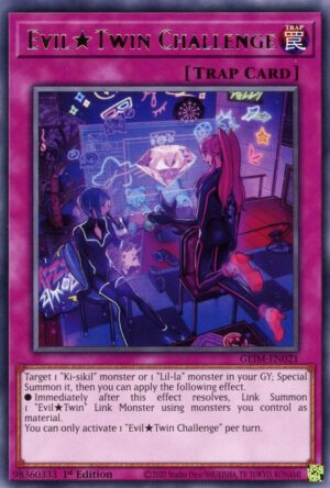 Evil Twin Challenge - Genesis Impact GEIM-EN021 - Rare