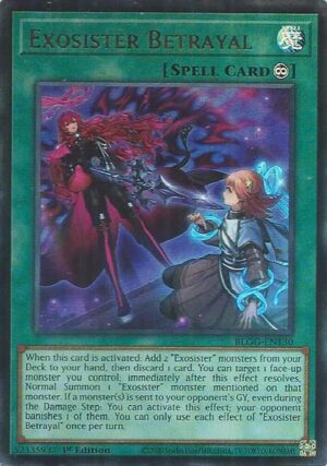 Exosister Betrayal - Battles of Legend: Glorious Gallery BLGG-EN130 - Ultra Rare