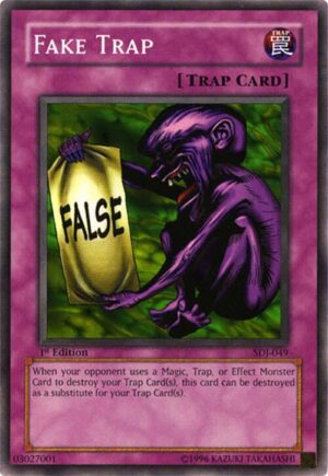 Fake Trap - Starter Deck: Joey SDJ-049 - Common