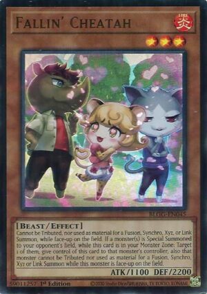 Fallin' Cheatah - Battles of Legend: Glorious Gallery BLGG-EN045 - Ultra Rare