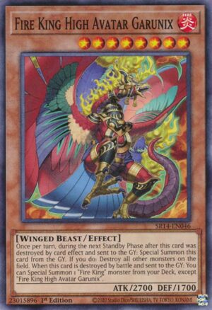 Fire King High Avatar Garunix - Structure Deck: Fire Kings SR14-EN046 - Common