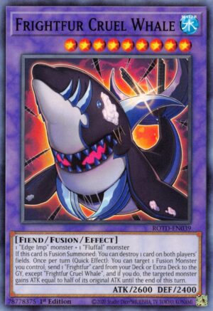 Frightfur Cruel Whale - Rise of the Duelist ROTD-EN039 - Common