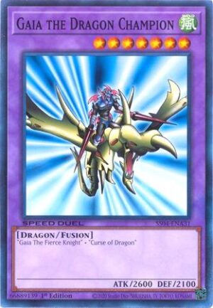 Gaia the Dragon Champion - Speed Duel Decks: Match of the Millennium SS04-ENA31 - Common