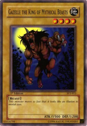Gazelle the King of Mythical Beasts - Starter Deck: Yugi Evolution SYE-013 - Common