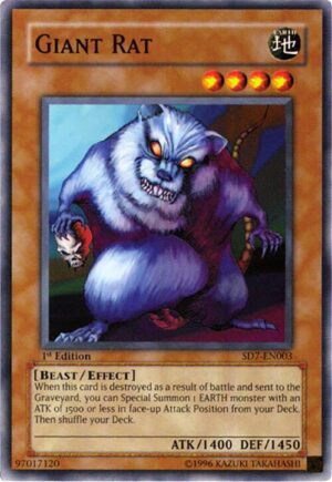 Giant Rat - Structure Deck: Invincible Fortress SD7-EN003 - Common