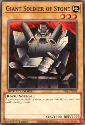 Giant Soldier of Stone - Speed Duel Decks: Match of the Millennium SS04-ENA08 - Common