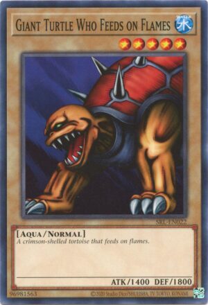 Giant Turtle Who Feeds on Flames - Spell Ruler (25th Anniversary Edition) SRL-EN022 - Common
