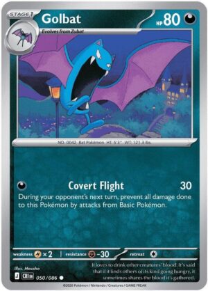 Golbat - 050/086 - ME04: Chaos Rising (CRI) - Common