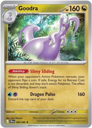 Goodra - 068/086 - ME04: Chaos Rising (CRI) Holo Rare