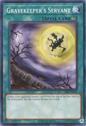 Gravekeeper's Servant - Spell Ruler (25th Anniversary Edition) SRL-EN031 - Common
