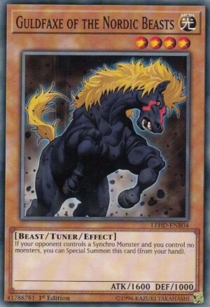 Guldfaxe of the Nordic Beasts - Legendary Hero Decks LDK4-ENB04 - Common