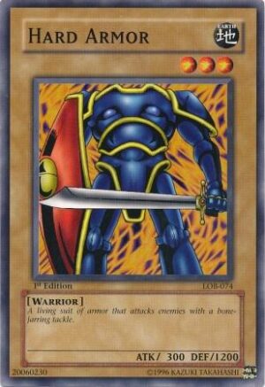 Hard Armor - The Legend of Blue Eyes White Dragon LOB-074 - Common